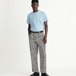 NOAH | Camo Black and White Single-Pleat Pant | 30